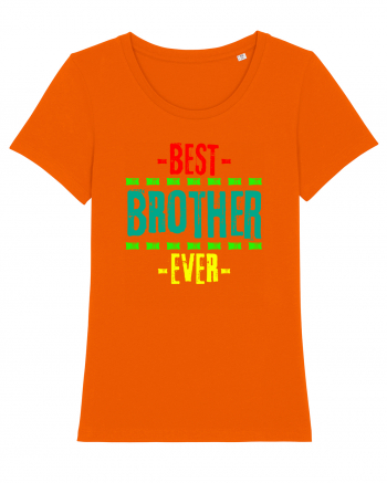 Best Brother Ever  Bright Orange