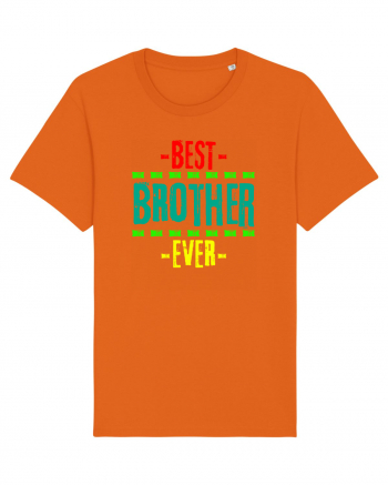 Best Brother Ever  Bright Orange