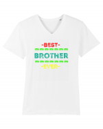 Best Brother Ever  Tricou mânecă scurtă guler V Bărbat Presenter