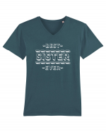 Best Sister Ever Tricou mânecă scurtă guler V Bărbat Presenter