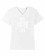 Best Sister Ever Tricou mânecă scurtă guler V Bărbat Presenter