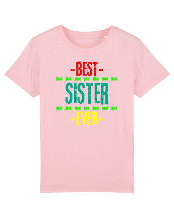 Best Sister Ever Cotton Pink