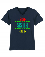 Best Sister Ever Tricou mânecă scurtă guler V Bărbat Presenter