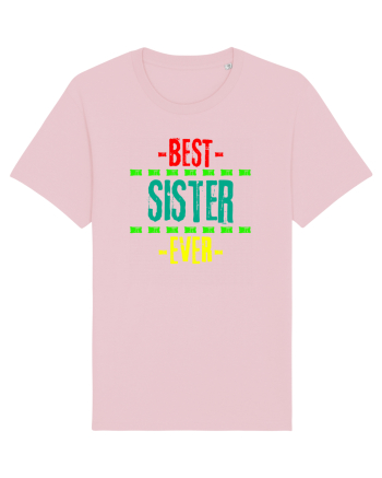 Best Sister Ever Cotton Pink