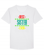 Best Sister Ever Tricou mânecă scurtă guler larg Bărbat Skater