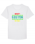 Best Sister Ever Tricou mânecă scurtă guler larg Bărbat Skater