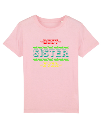 Best Sister Ever Cotton Pink