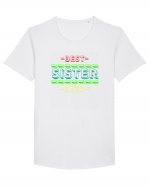 Best Sister Ever Tricou mânecă scurtă guler larg Bărbat Skater