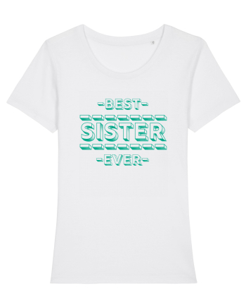 Best Sister Ever White