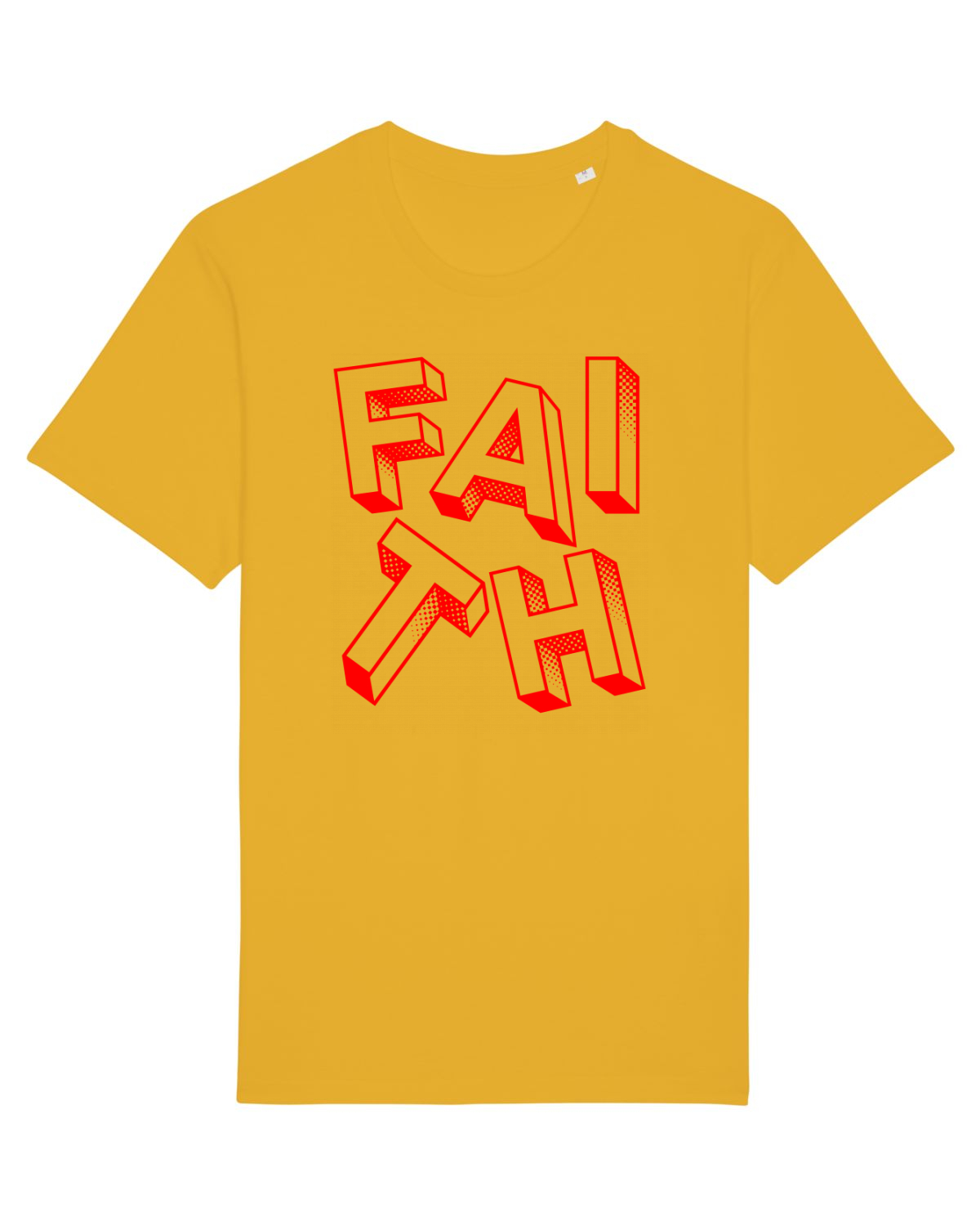 Tricou mânecă scurtă Unisex Rocker Spectra Yellow