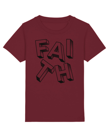 Faith Burgundy