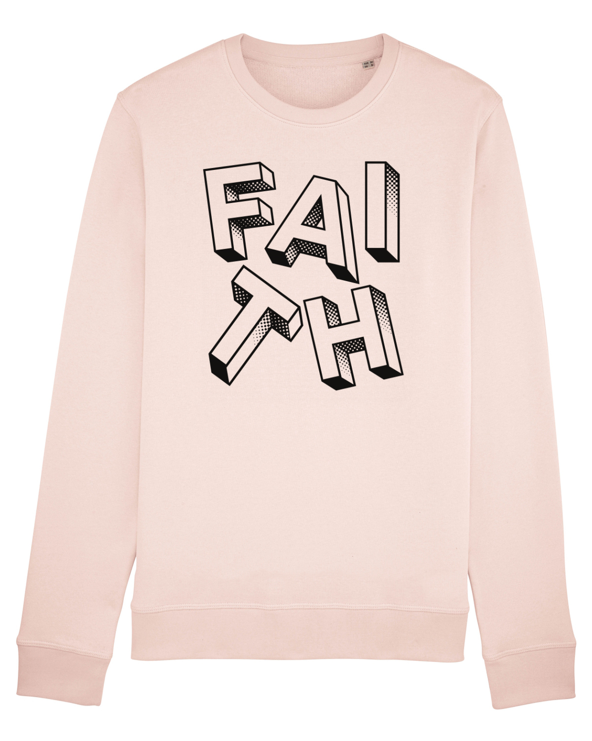 Bluză mânecă lungă Unisex Rise Candy Pink