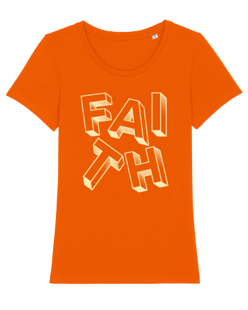 Faith Bright Orange