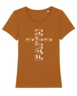 Faith Tricou mânecă scurtă guler larg fitted Damă Expresser