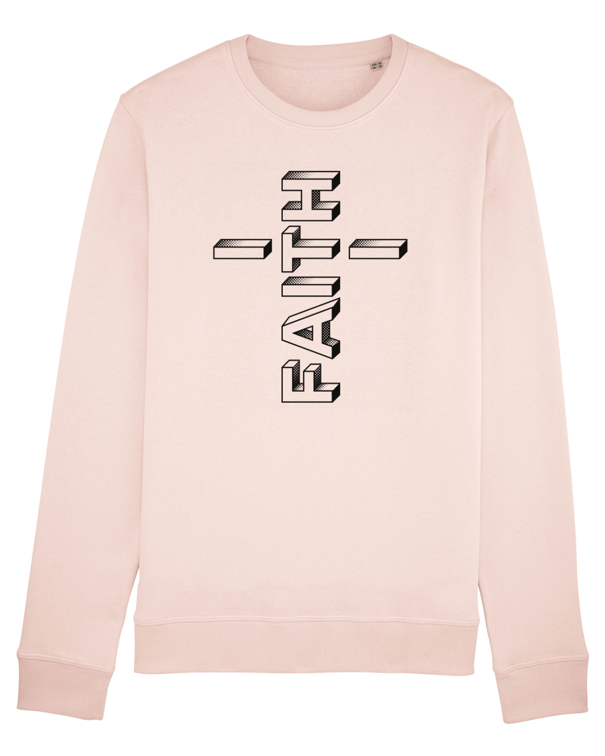 Bluză mânecă lungă Unisex Rise Candy Pink