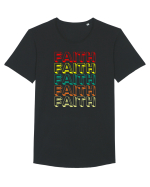 Faith Tricou mânecă scurtă guler larg Bărbat Skater