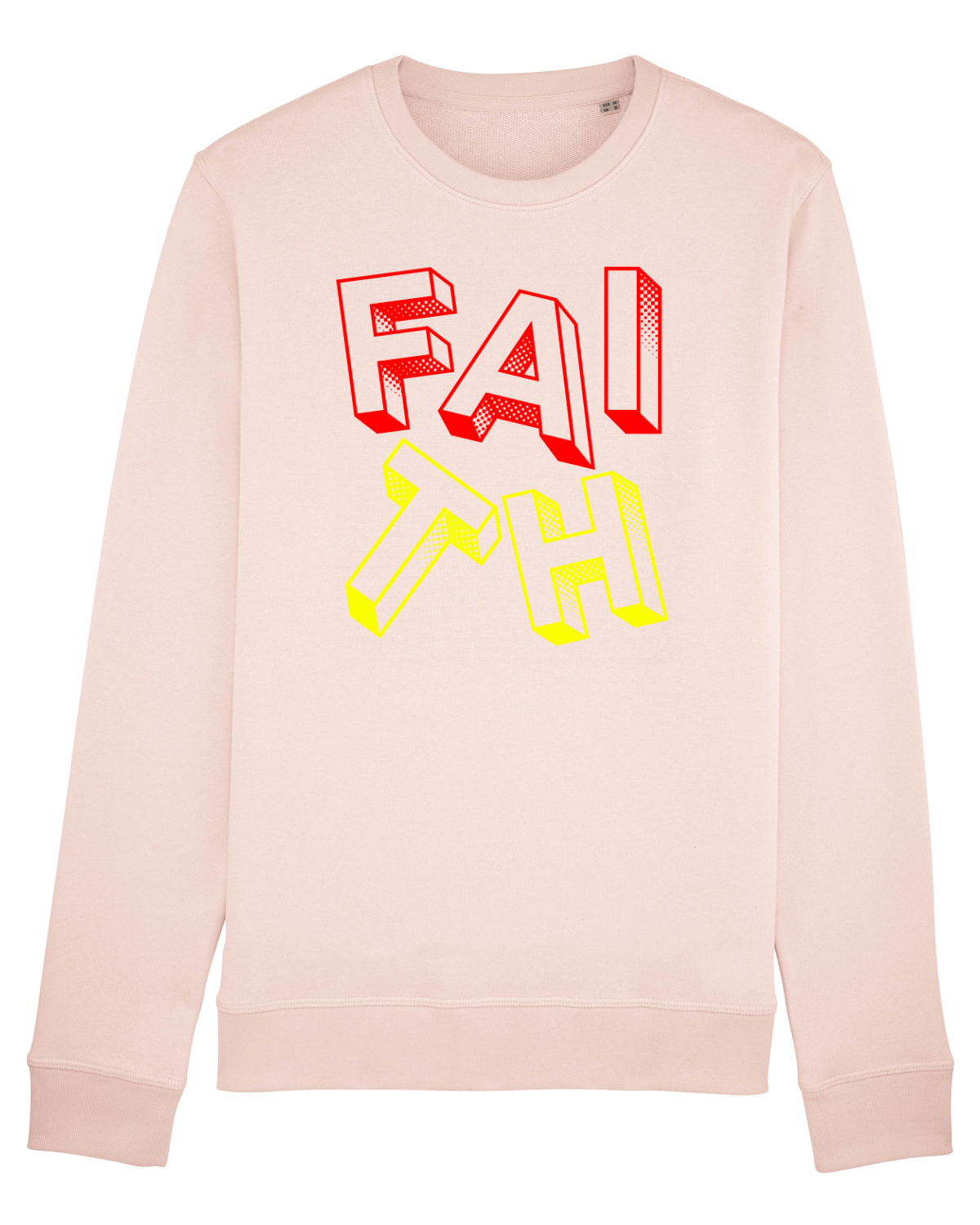 Bluză mânecă lungă Unisex Rise Candy Pink