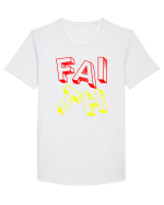 Faith Tricou mânecă scurtă guler larg Bărbat Skater