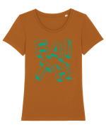 Faith Tricou mânecă scurtă guler larg fitted Damă Expresser