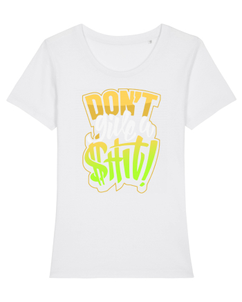 Don't give a shit! White