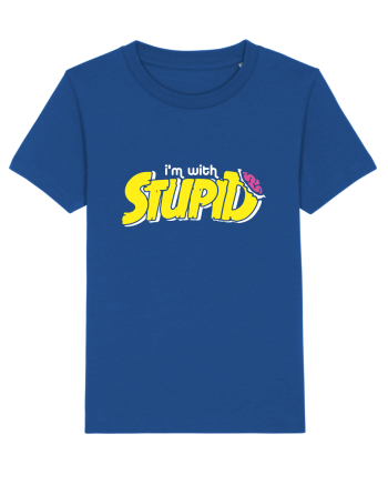 I'm with stupid Majorelle Blue
