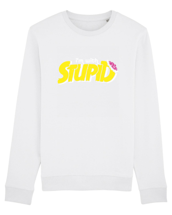 I'm with stupid White