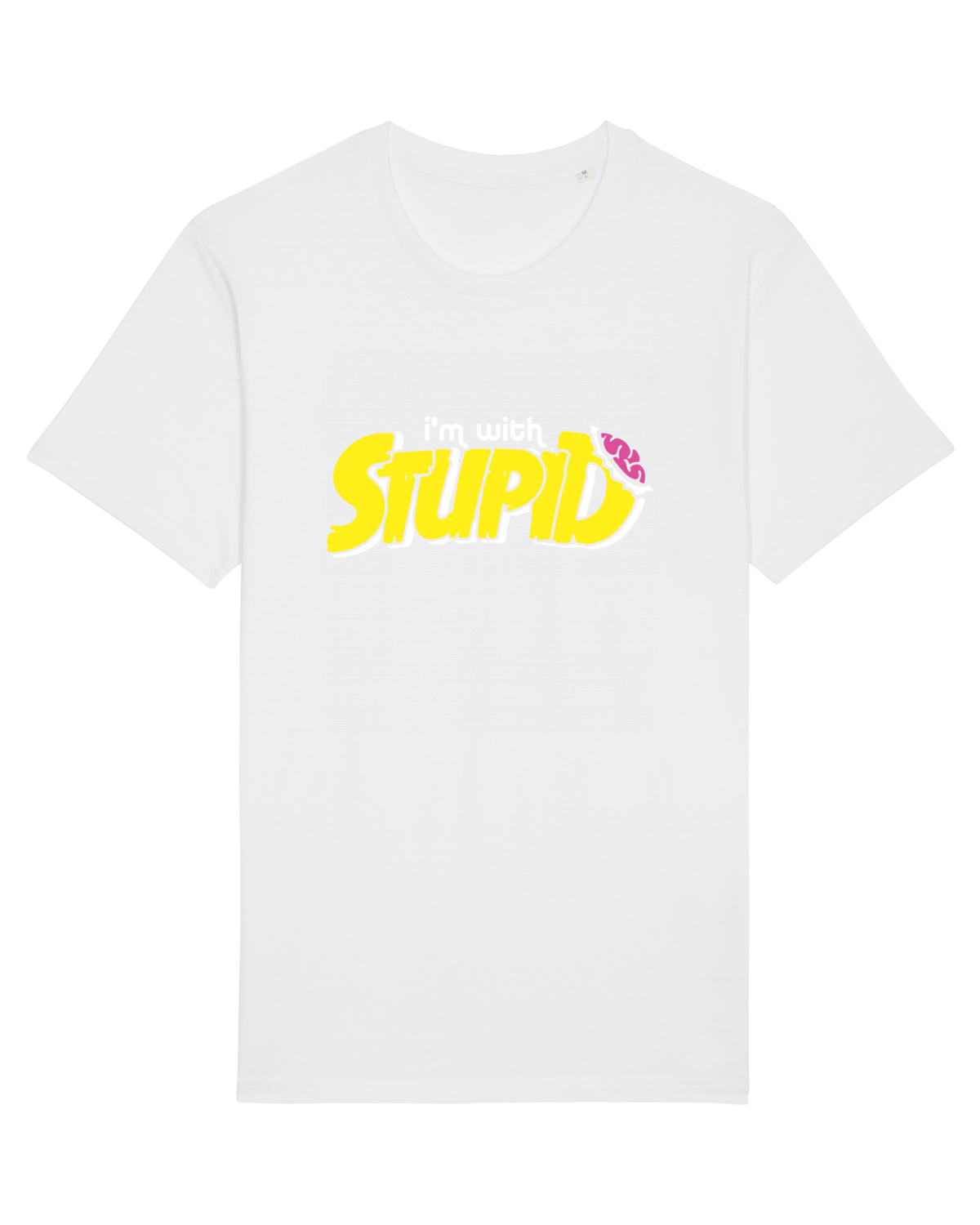 Tricou mânecă scurtă Unisex Rocker White