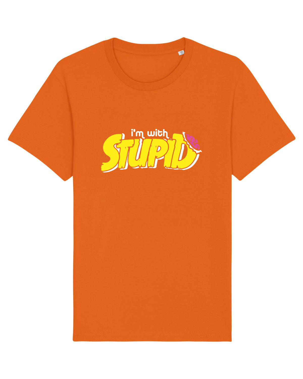 Tricou mânecă scurtă Unisex Rocker Bright Orange