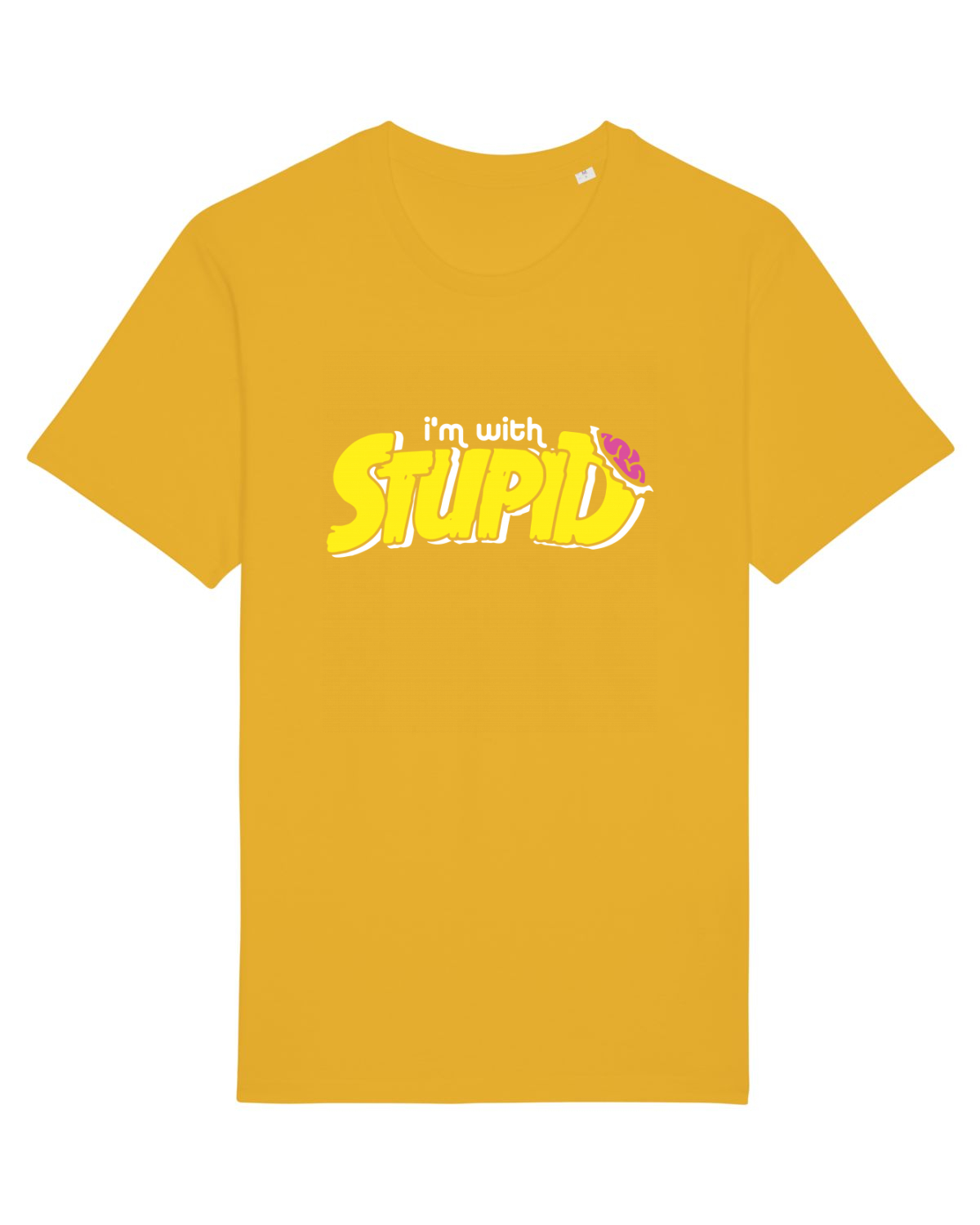 Tricou mânecă scurtă Unisex Rocker Spectra Yellow