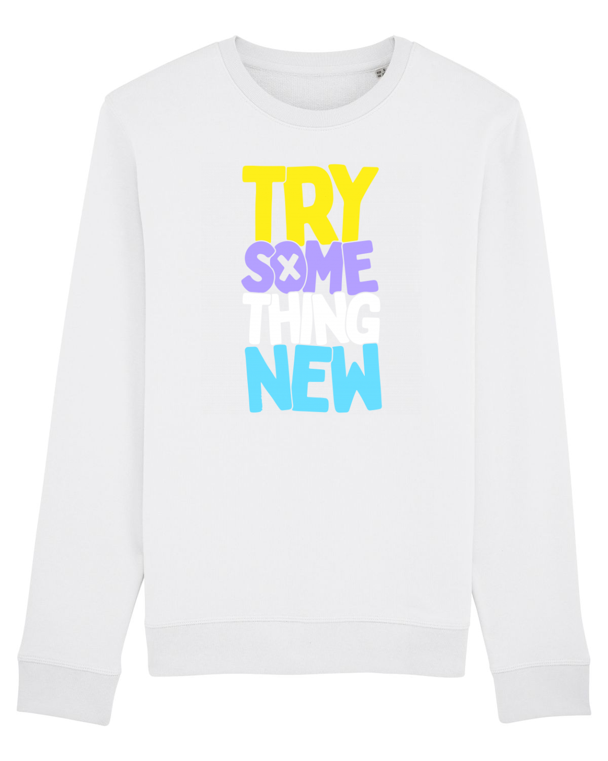 Bluză mânecă lungă Unisex Rise White