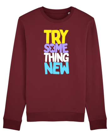 Try Something New Burgundy