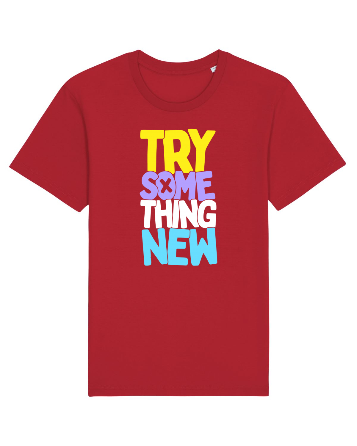 Tricou mânecă scurtă Unisex Rocker Red