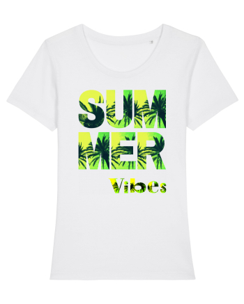 Summer Vibes  White