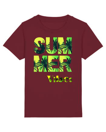 Summer Vibes  Burgundy
