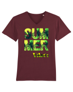 Summer Vibes  Tricou mânecă scurtă guler V Bărbat Presenter