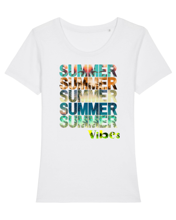 Summer Vibes  White