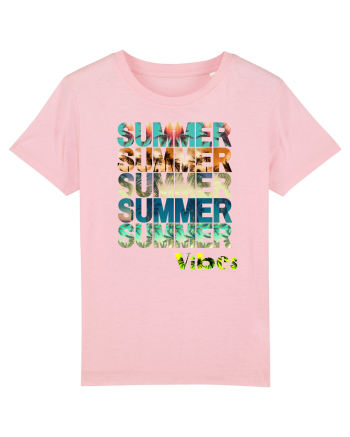 Summer Vibes  Cotton Pink