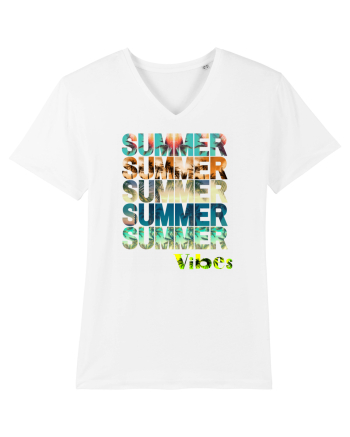 Summer Vibes  White
