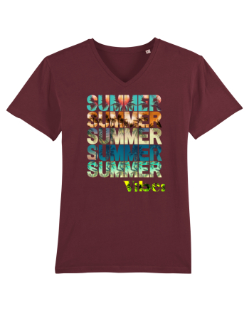 Summer Vibes  Burgundy