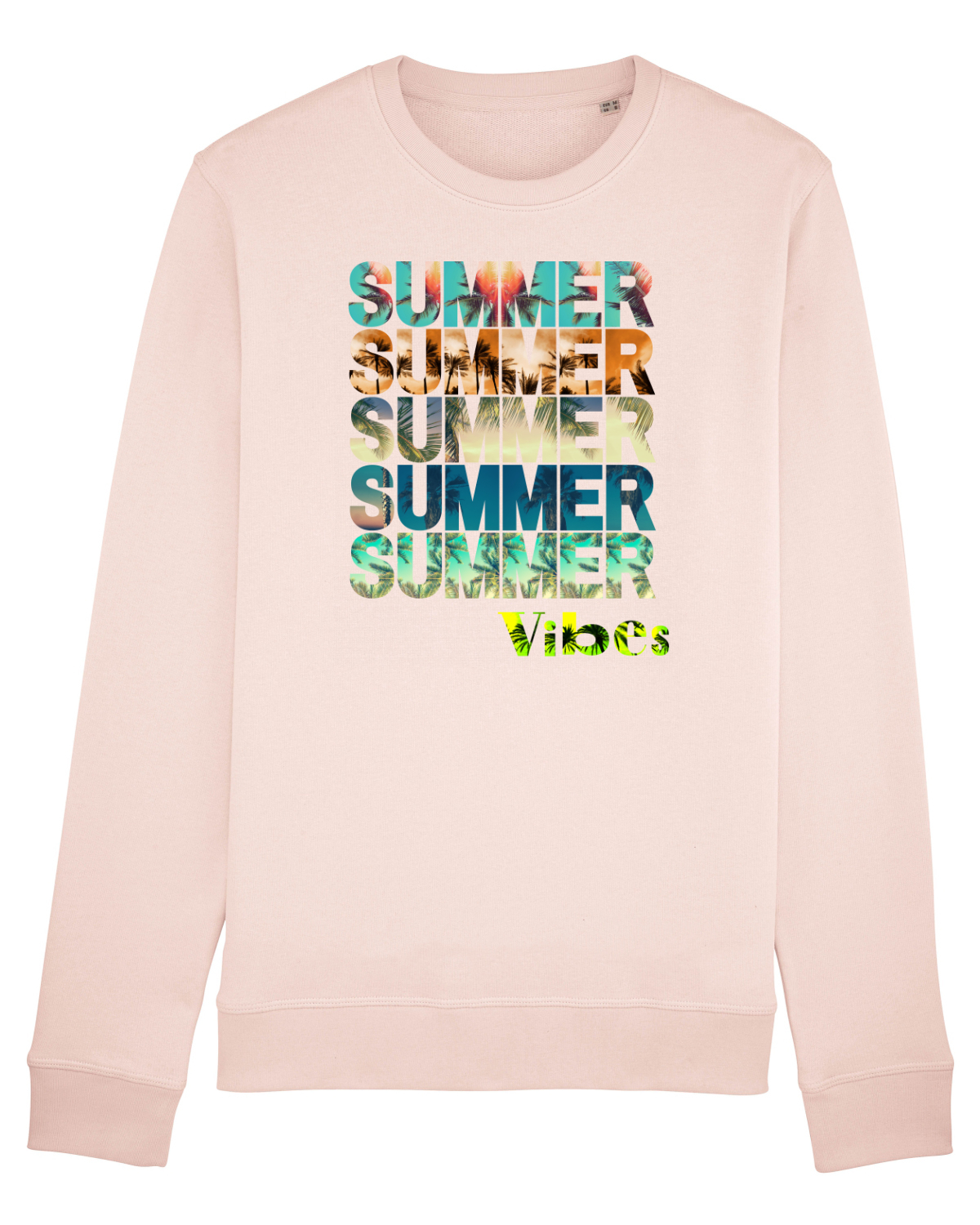 Bluză mânecă lungă Unisex Rise Candy Pink