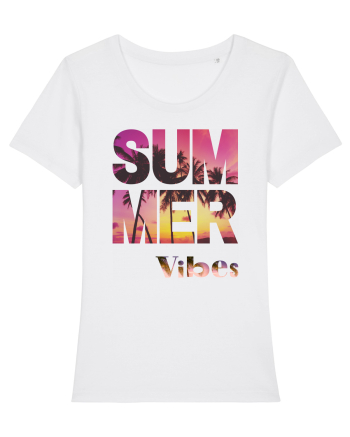 Summer Vibes  White