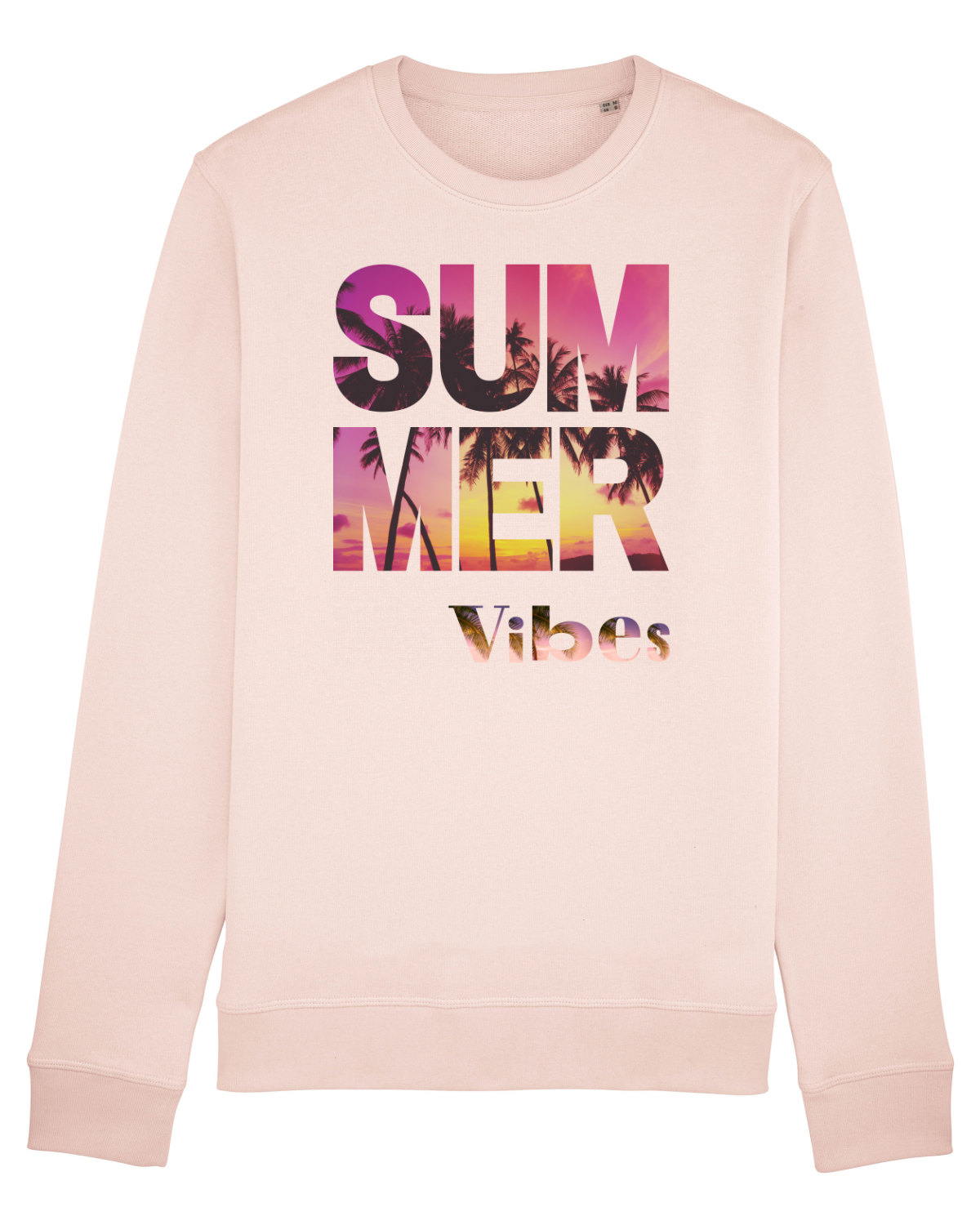 Bluză mânecă lungă Unisex Rise Candy Pink