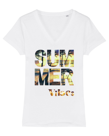 Summer Vibes  White