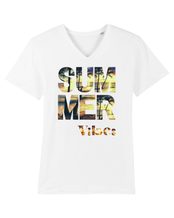 Summer Vibes  White