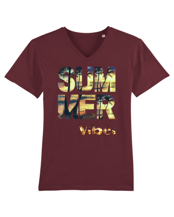 Summer Vibes  Burgundy