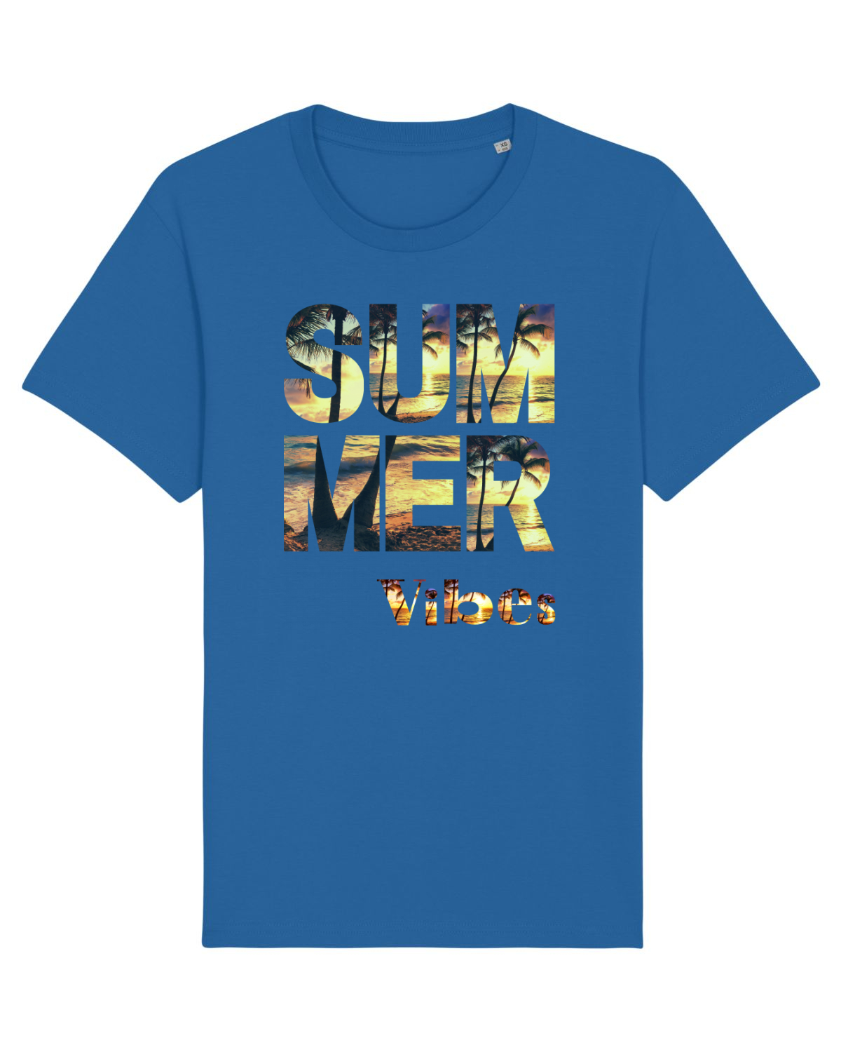 Tricou mânecă scurtă Unisex Rocker Royal Blue
