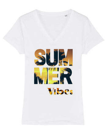 Summer Vibes  White