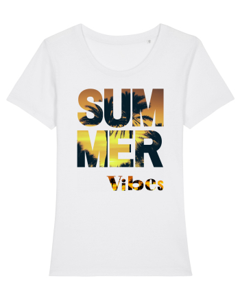 Summer Vibes  White