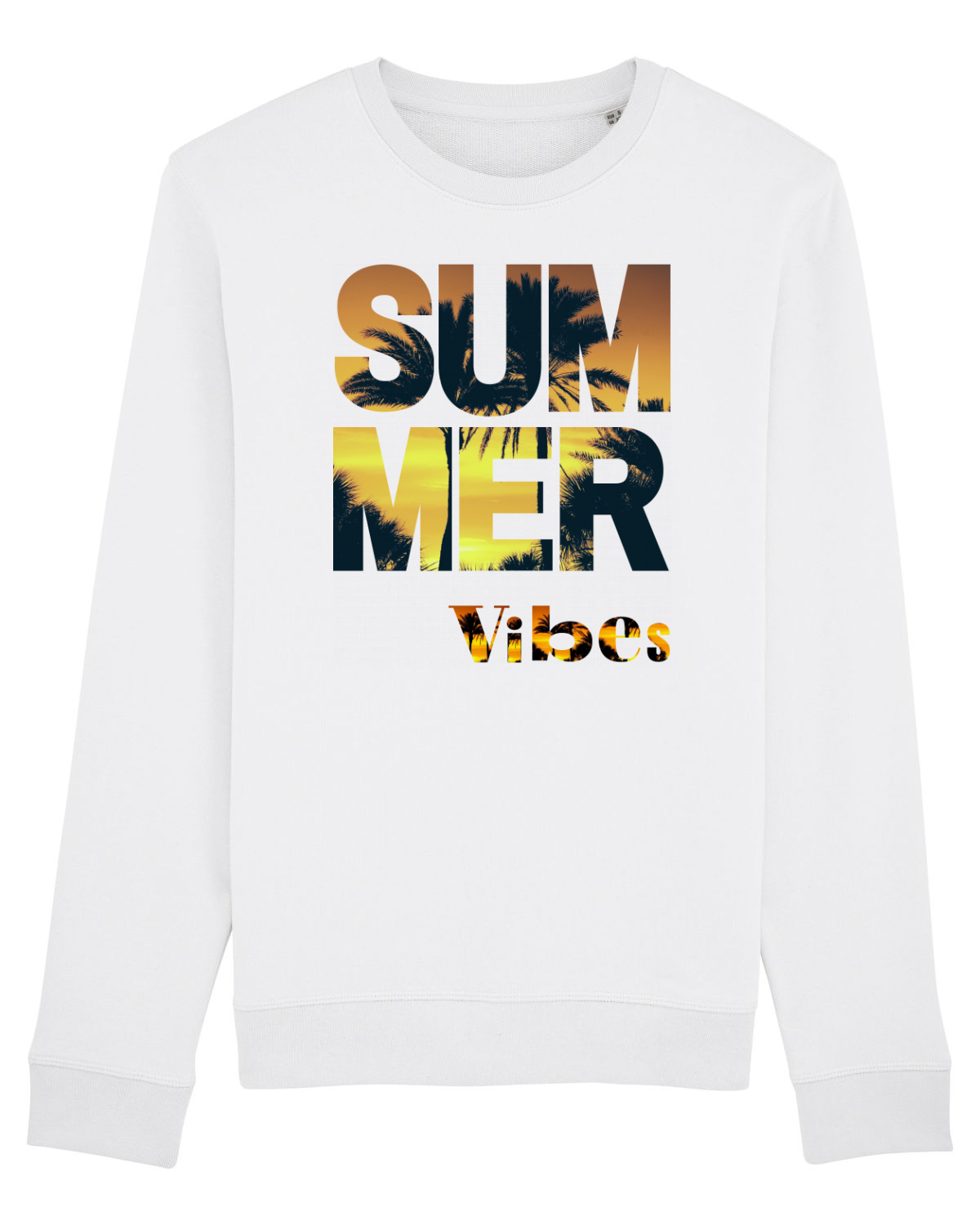 Bluză mânecă lungă Unisex Rise White
