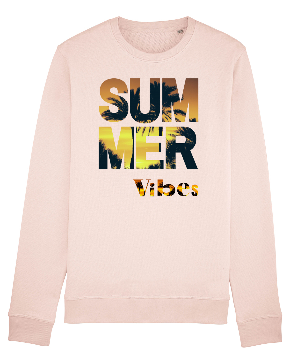 Bluză mânecă lungă Unisex Rise Candy Pink
